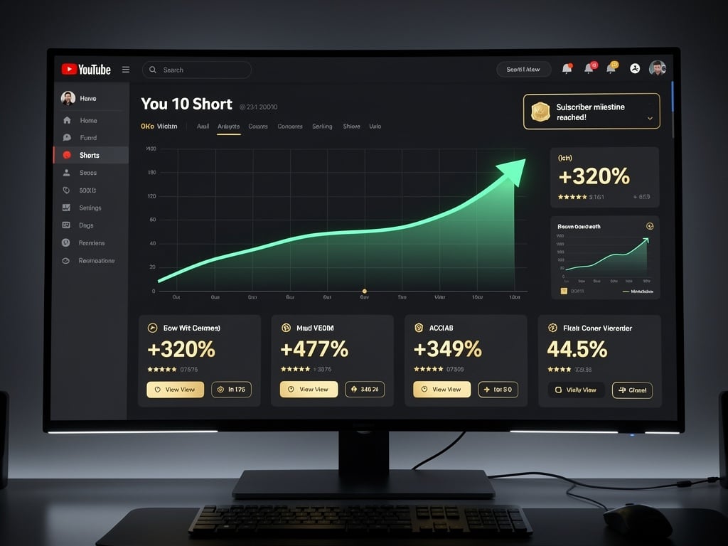 YouTube Shortsアナリティクス